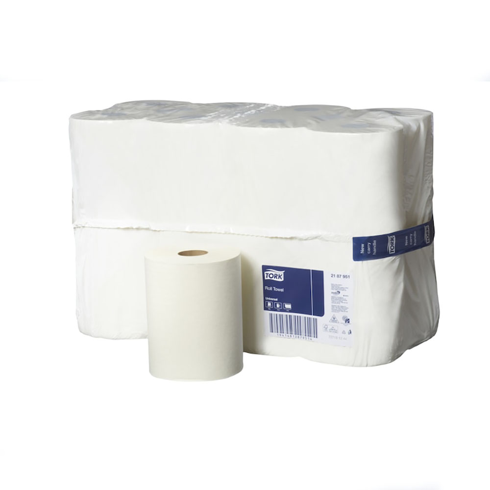 COMMERCIAL PAPER TOWEL ROLL 90m x 18cm