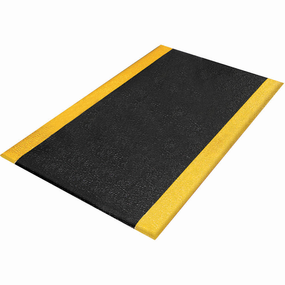MATTEK SOFT FOOT MAT 600 X 900MM YELLOWBLACK