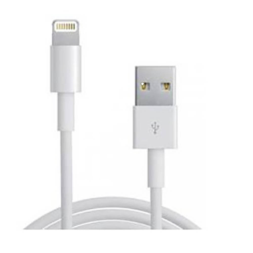 ASTROTEK USB LIGHTNING DATA SYNC CHARGER CABLE FOR IPHONE 1M WHITE