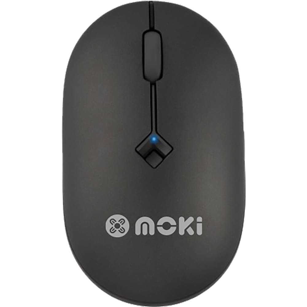 MOKI OPTICAL MOUSE WIRELESS USB BLACK