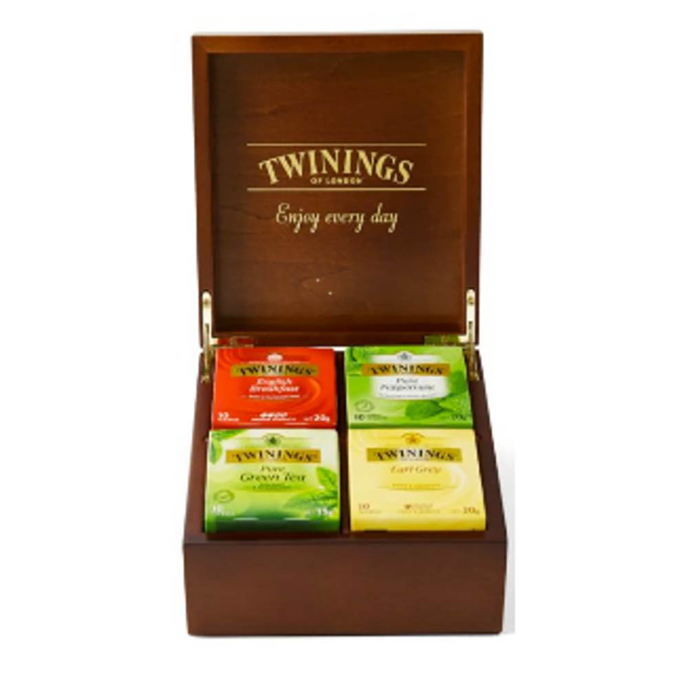 TWININGS TEA CHEST 4 COMPARTMENT
