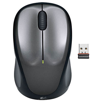 LOGITECH M235 WIRELESS MOUSE GREY