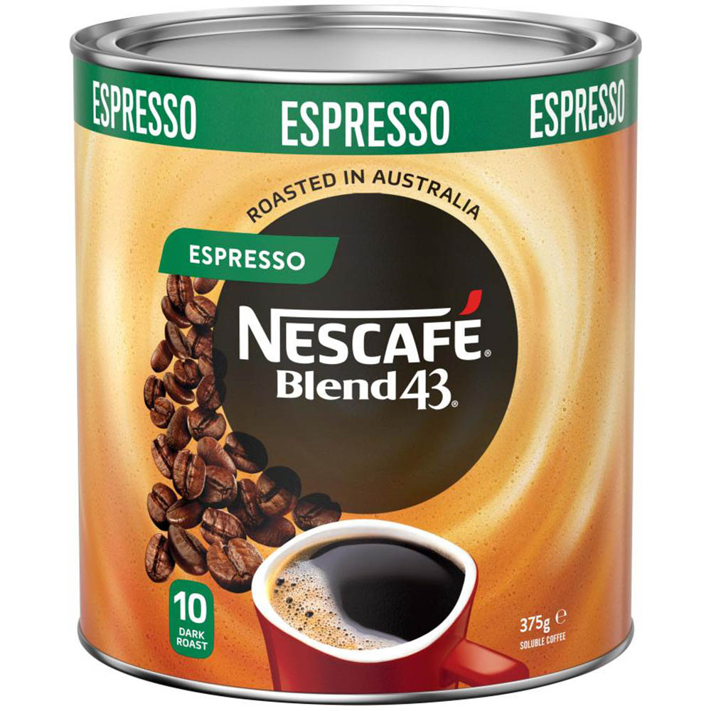NESCAFE ESPRESSO ROAST INSTANT COFFEE 375GM