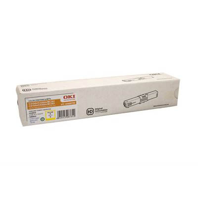 OKI 44469755 TONER CARTRIDGE YELLOW
