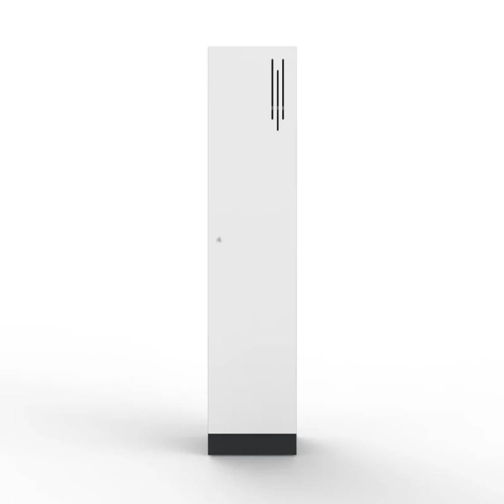 STEELCO LAMINATE LOCKER 1 DOOR 1850 X 400 X 500MM WHITE