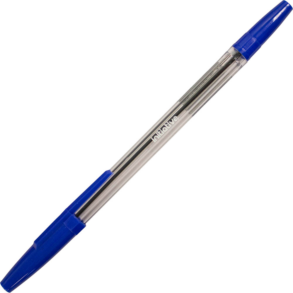 INITIATIVE BALLPOINT PENS MEDIUM BLUE BOX 50
