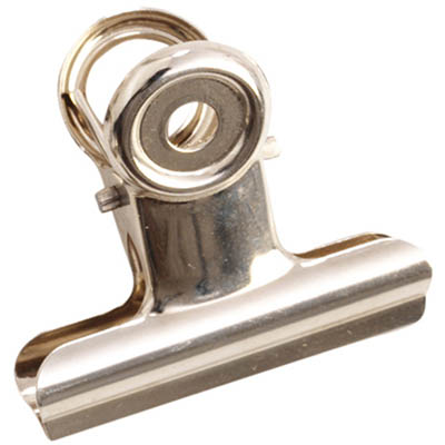 ESSELTE BULLDOG CLIP 38MM SILVER BOX 72