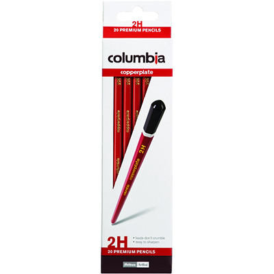 COLUMBIA PENCIL COPPERPLATE 2H