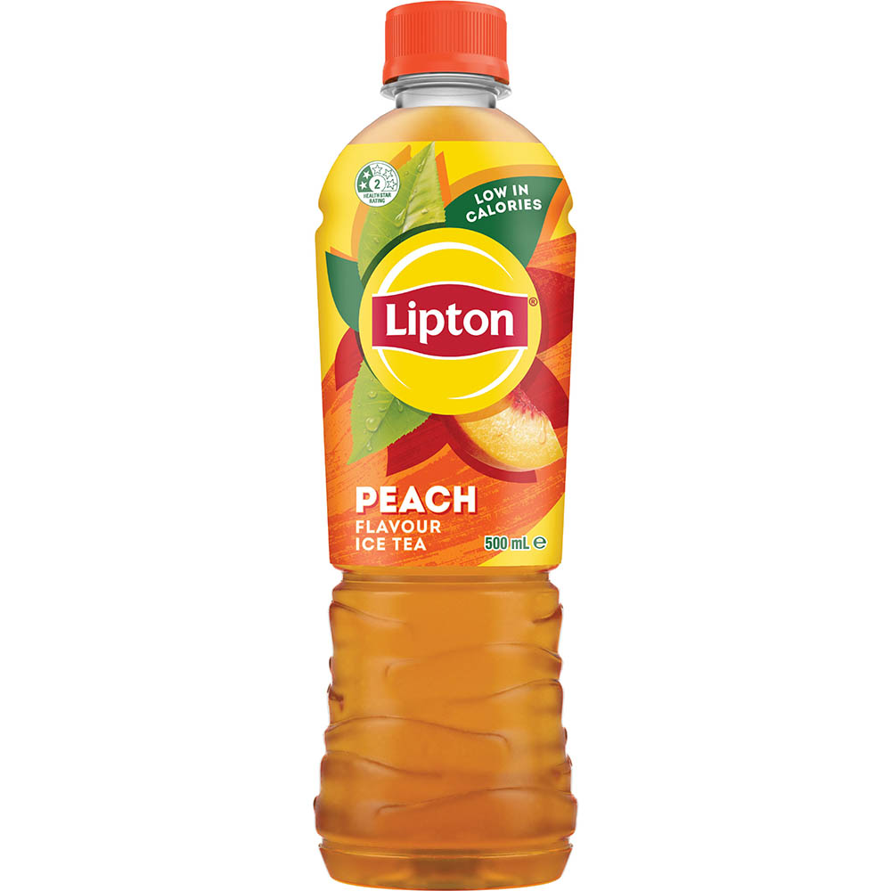 LIPTON ICE TEA PEACH PET 500ML CARTON 24