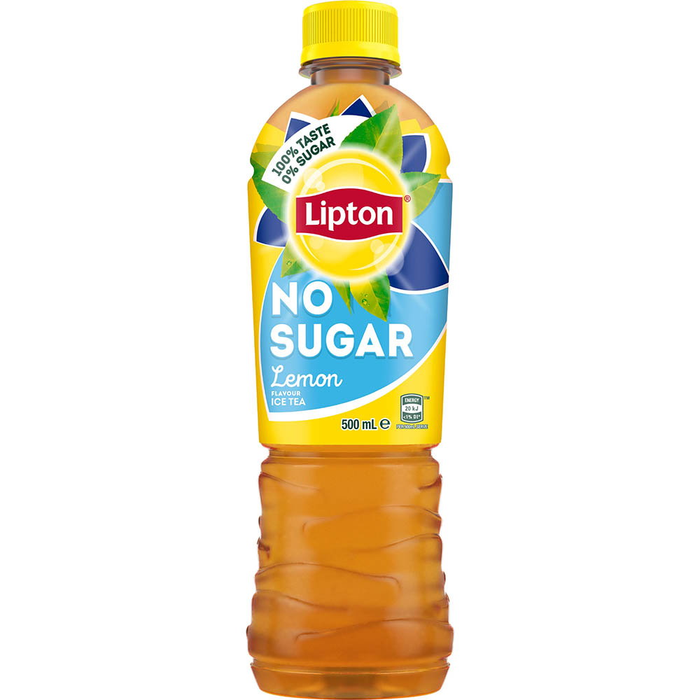 LIPTON ICE TEA NO SUGAR LEMON 500ML
