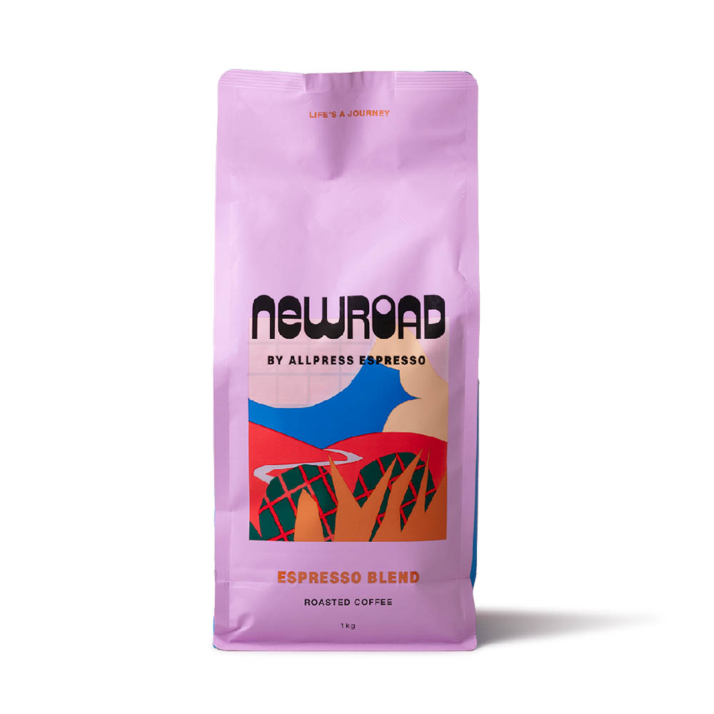 NEW ROAD COFFEE BEANS ESPRESSO BLEND 1kg