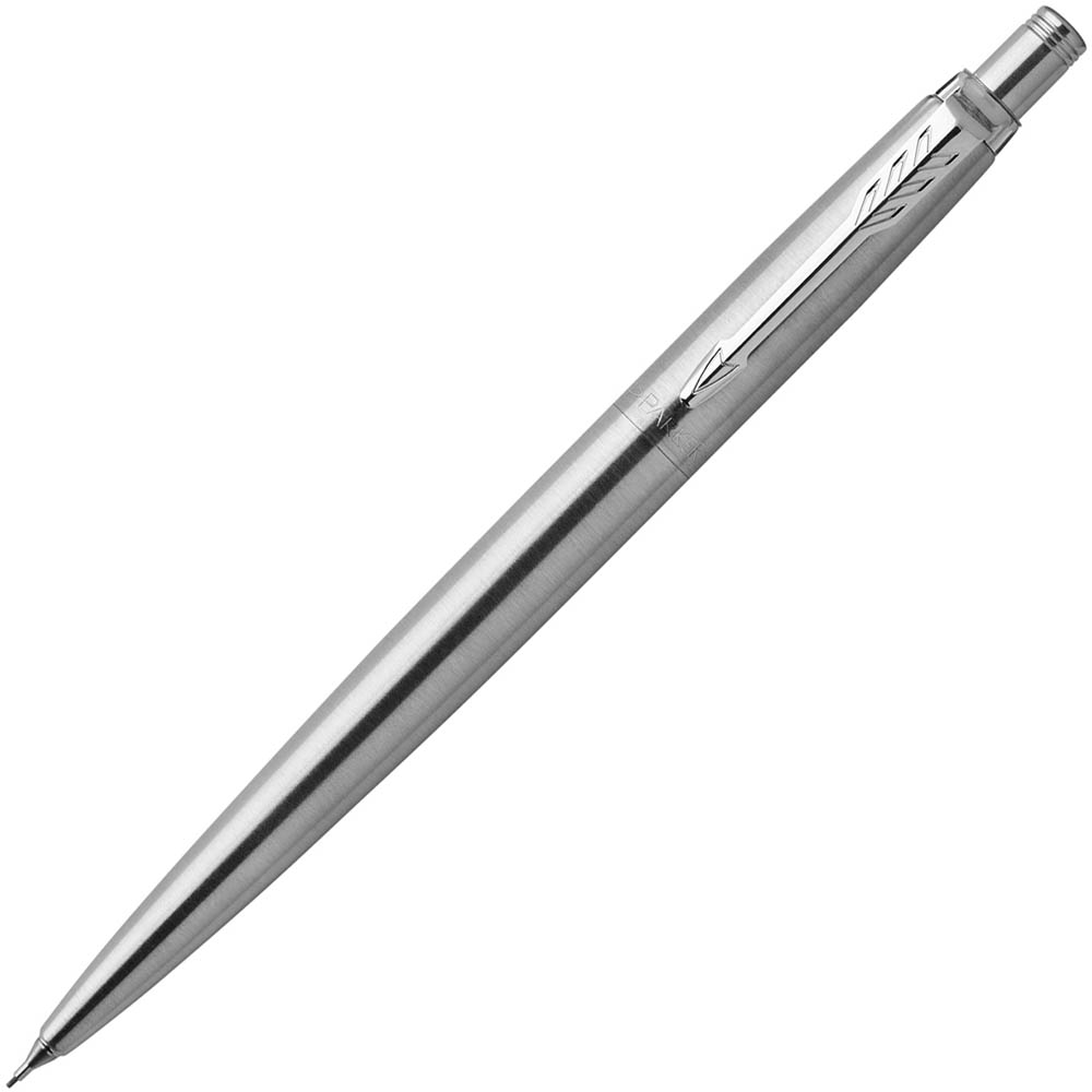 PARKER JOTTER MECHANICAL PENCIL STAINLESS STEEL CHROME TRIM 05MM