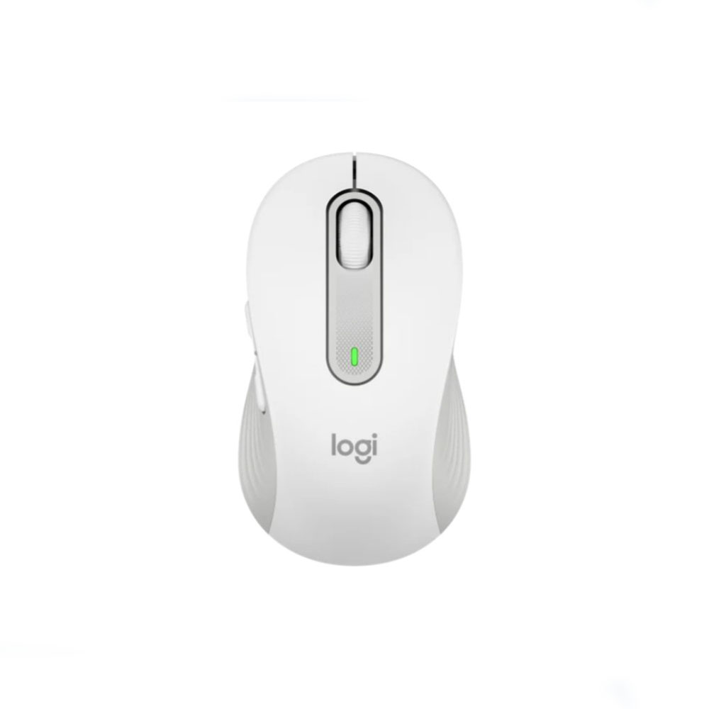 LOGITECH SIGNATURE M650 WIRELESS AND BLUETOOTH MOUSE WHITE