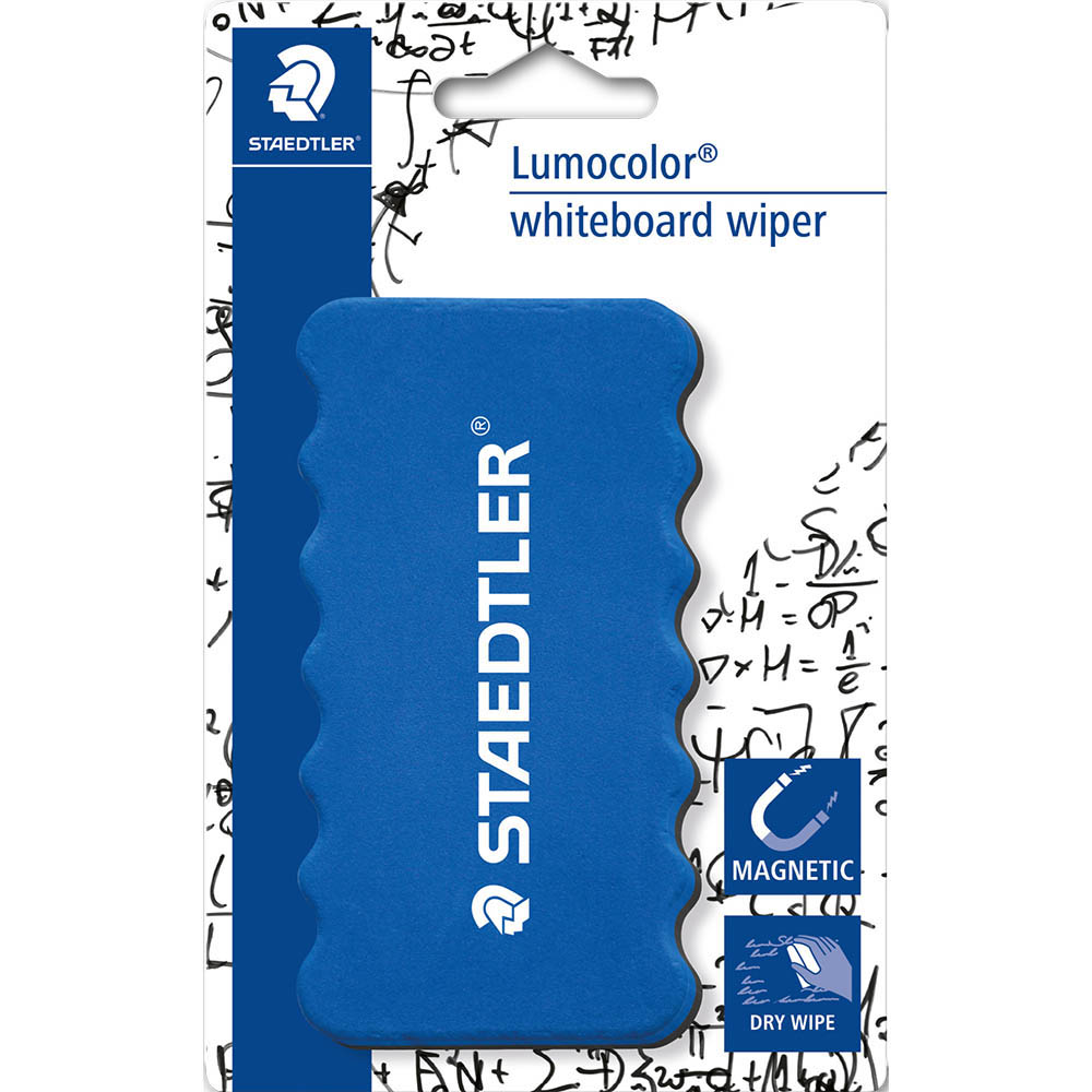 STAEDTLER 652 LUMOCOLOR WHITEBOARD ERASER MAGNETIC BLUE