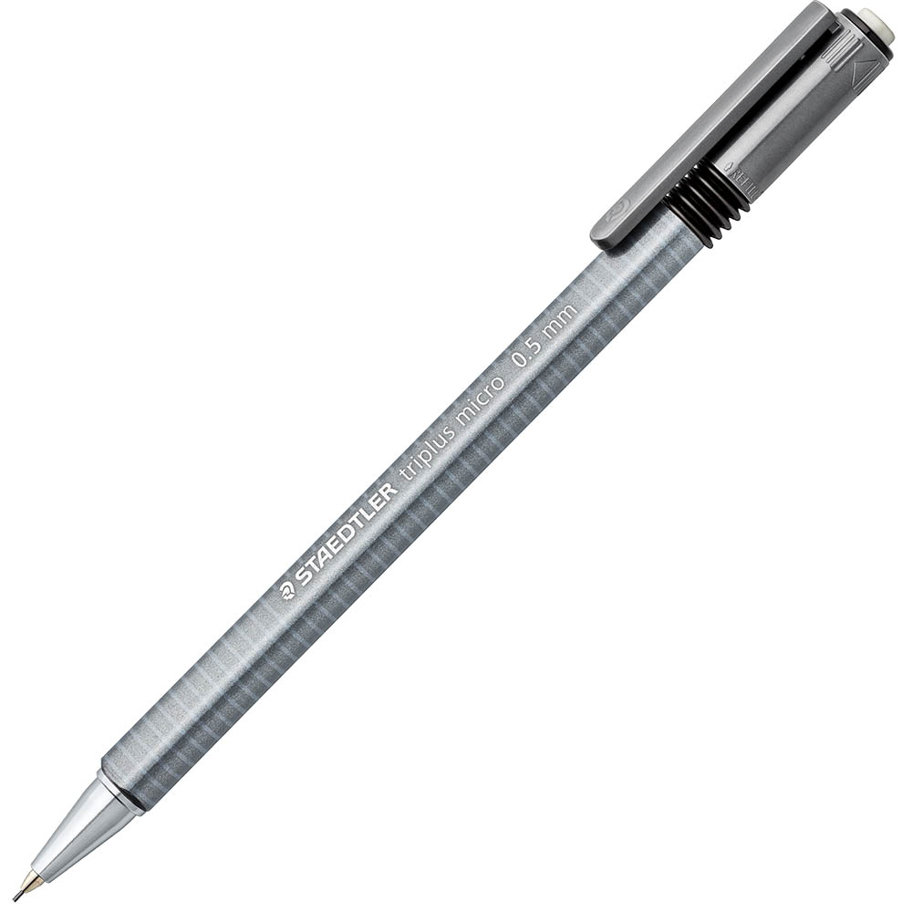 STAEDTLER PENCIL MECHANICAL TRIPLUS MICRO 05mm GREY