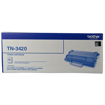 BROTHER TN3420 TONER CARTRIDGE BLACK