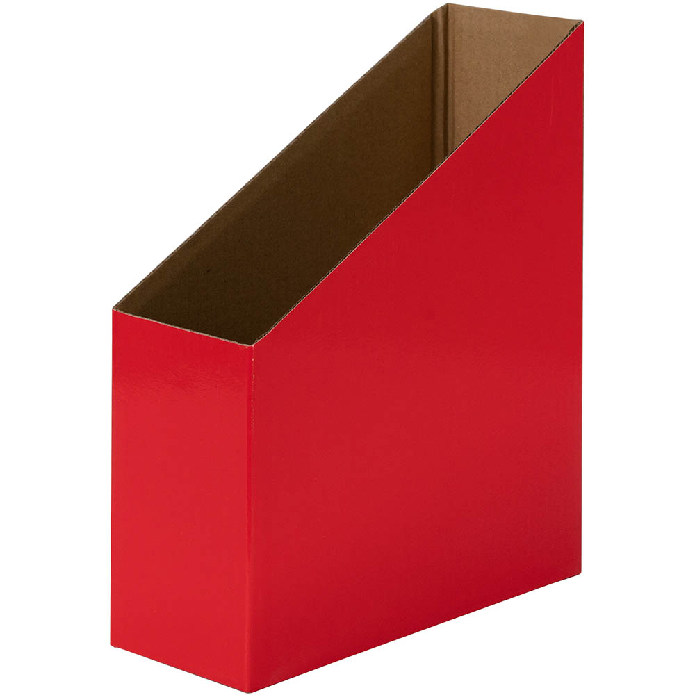 EDUCATION MAGAZINE BOX RED