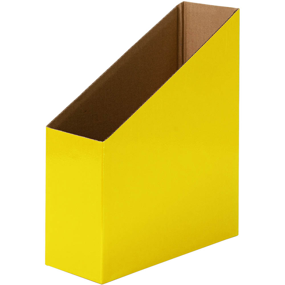 EDUCATION MAGAZINE BOX YELLOW