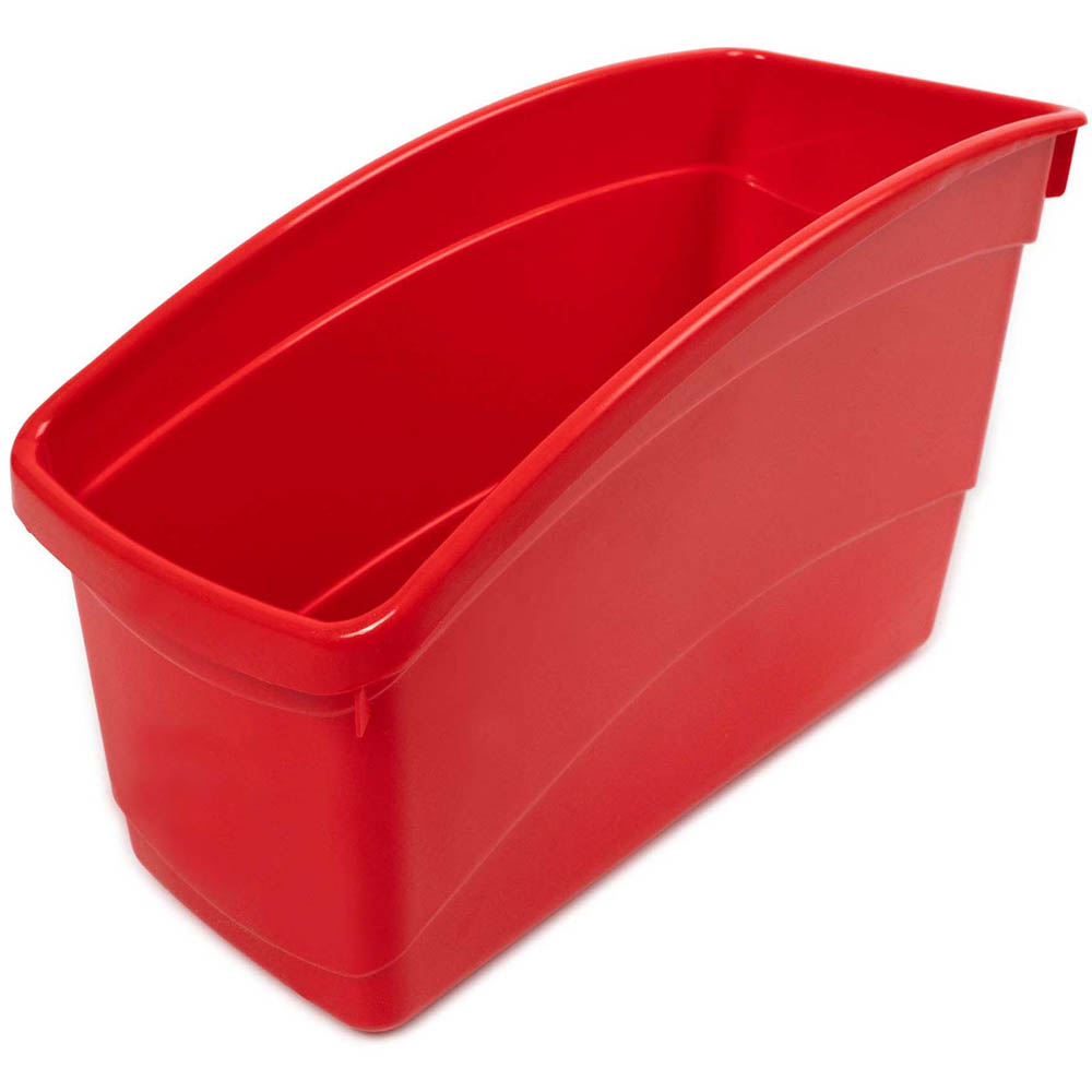 VISIONCHART EDUCATION BOOK TUB PLASTIC RED
