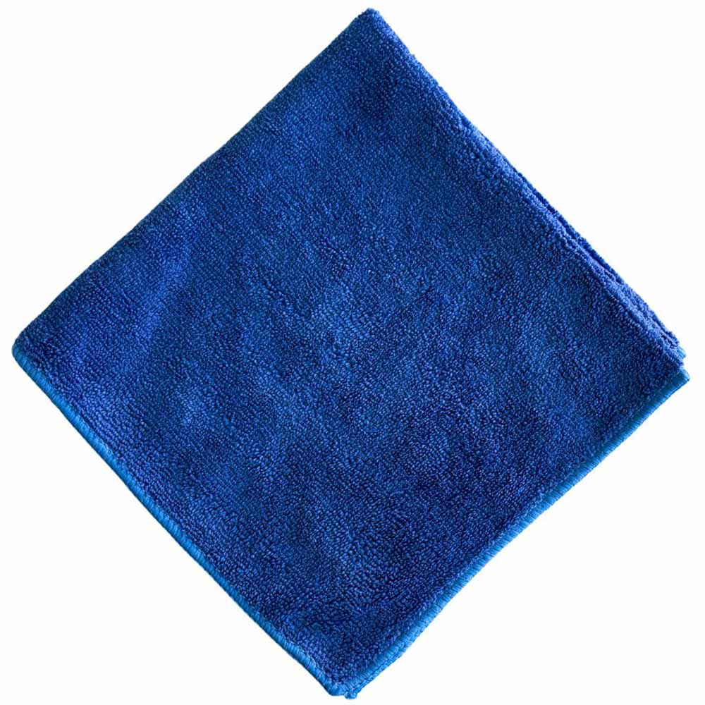 VISIONCHART WHITEBOARD CLEANING CLOTH MICROFIBRE 400 X 400MM BLUE PACK 10