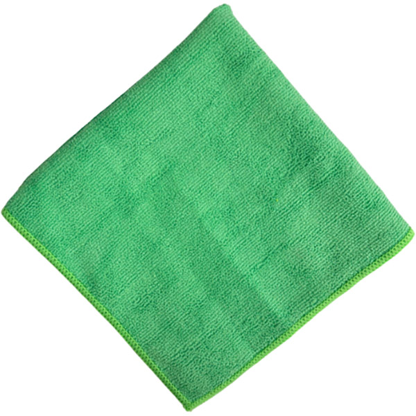 VISIONCHART WHITEBOARD CLEANING CLOTH MICROFIBRE 400 X 400MM GREEN PACK 10