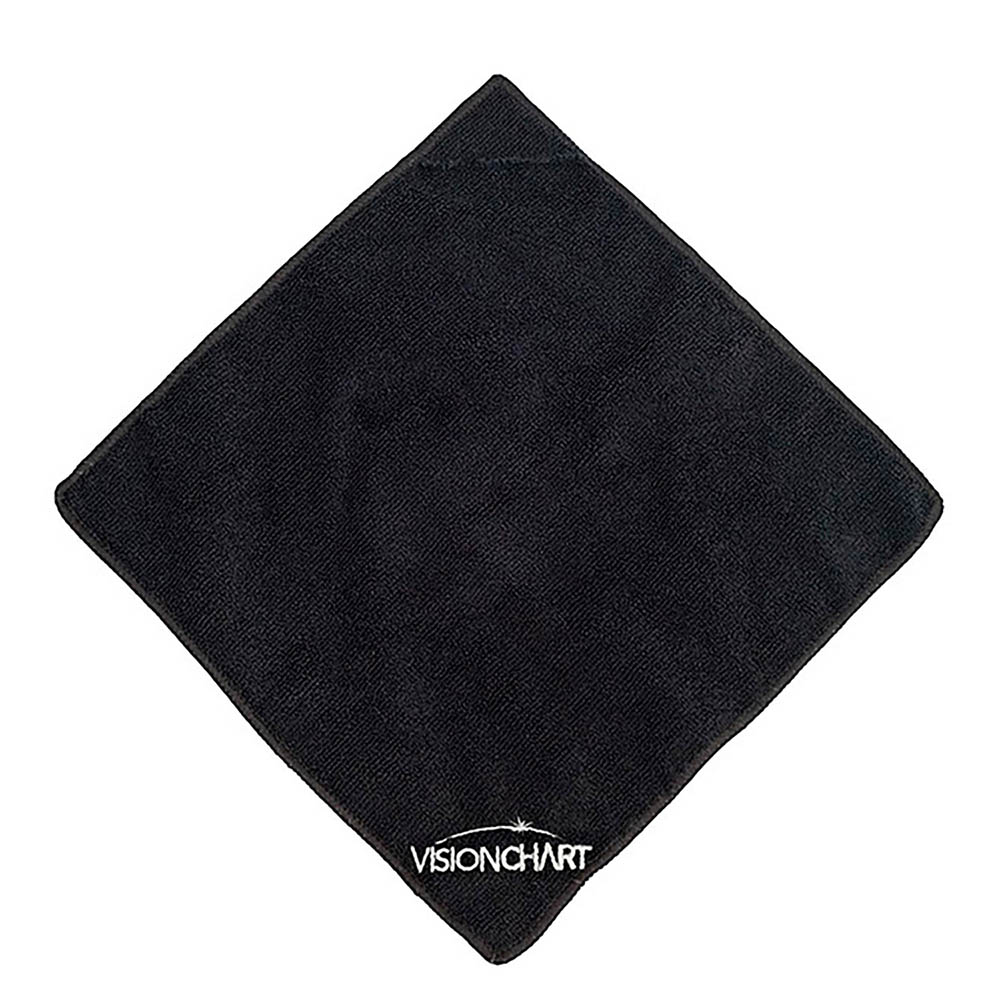 VISIONCHART CLEANING CLOTH MICROFIBRE BLACK