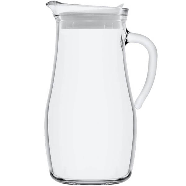 LAV MISKET GLASS JUG 18 LITRE CLEAR