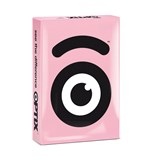 OPTIX PAPER 80GSM A4 VELO PINK PACK 500
