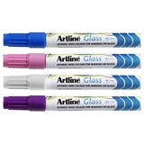 ARTLINE GLASS MARKER BULLET 2MM ASSORTED BOX 12