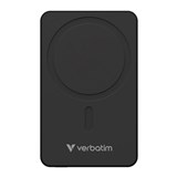 VERBATIM CHARGE N GO MAGNETIC WIRELESS POWER BANK 5000MAH BLACK