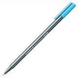 STAEDTLER TRIPLUS 334 FINELINER SUPERFINE PEN 03MM AQUA BLUE