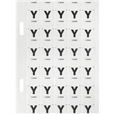 AVERY 44425 LATERAL FILE LABEL TOP TAB COLOUR CODE Y 20 X 30MM WHITE WITH GREY PACK 150