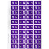AVERY 44514 LATERAL FILE LABEL SIDE TAB COLOUR CODE N 25 X 42MM PURPLE PACK 240