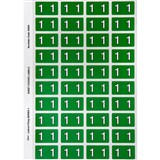 AVERY 44529 LATERAL FILE LABEL SIDE TAB YEAR CODE 1 25 X 42MM DARK GREEN PACK 240
