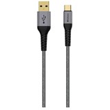 VERBATIM TYPE C TO A CABLE WITH KEVLAR 120CM GREY