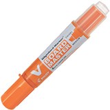 PILOT BEGREEN V BOARD MASTER WHITEBOARD MARKER CHISEL 60MM ORANGE BOX 10