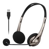 VERBATIM USBA HEADSET WITH BOOM MIC BLACK