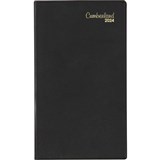 CUMBERLAND 63PBK SLIM POCKET DIARY VERTICLE WEEK TO VIEW A6 BLACK