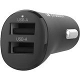 VERBATIM CAR CHARGER DUAL PORT USBA 34A BLACK