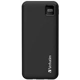 VERBATIM POWERBANK 10000MAH PB EMBEDDED CABLES BLACK