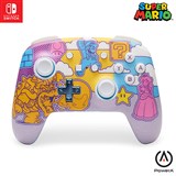 POWERAENHANCED WIRELESSCONTROLLER FORNINTENDO SWITCH MUSHROOM KINGDOM POP ART