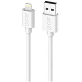 MOKI USBA TO LIGHTNING SYNCHARGE CABLE 1M CLASSIC WHITE