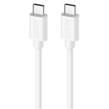 MOKI USBC TO USBC SYNCHARGE CABLE 1M CLASSIC WHITE