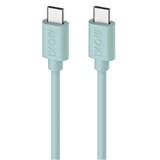 MOKI USBC TO USBC SYNCHARGE CABLE 1M PASTEL GREEN