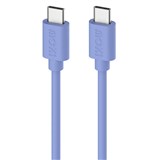 MOKI USBC TO USBC SYNCHARGE CABLE 1M ULTRA BLUE