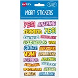 AVERY 698001 MERIT STICKERS COMIC PACK 80