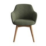 RAPIDLINE ASPEN 4 LEG TUB CHAIR 630 X 630 X 840MM OLIVEOAK