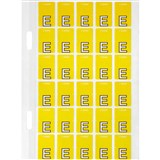 AVERY 44405 LATERAL FILE LABEL TOP TAB COLOUR CODE E 20 X 30MM DARK YELLOW PACK 150