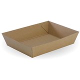 BIOPAK BIOBOARD TRAY SIZE 3 BROWN PACK 125