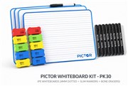 PICTOR WHITEBOARD DOTTED 24mm KIT OF 30